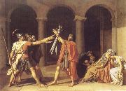Jacques-Louis David The Oath of The Horatii oil painting reproduction